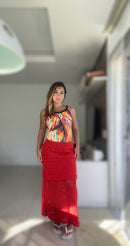 Saia de Crochê - Longa