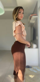 Blusa Tecido Canelado