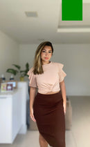 Blusa Tecido Canelado